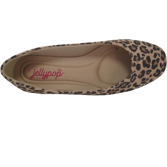 Jellypop Pamela Flats Leopard Print Women's Flats NWT - Picture 3 of 10